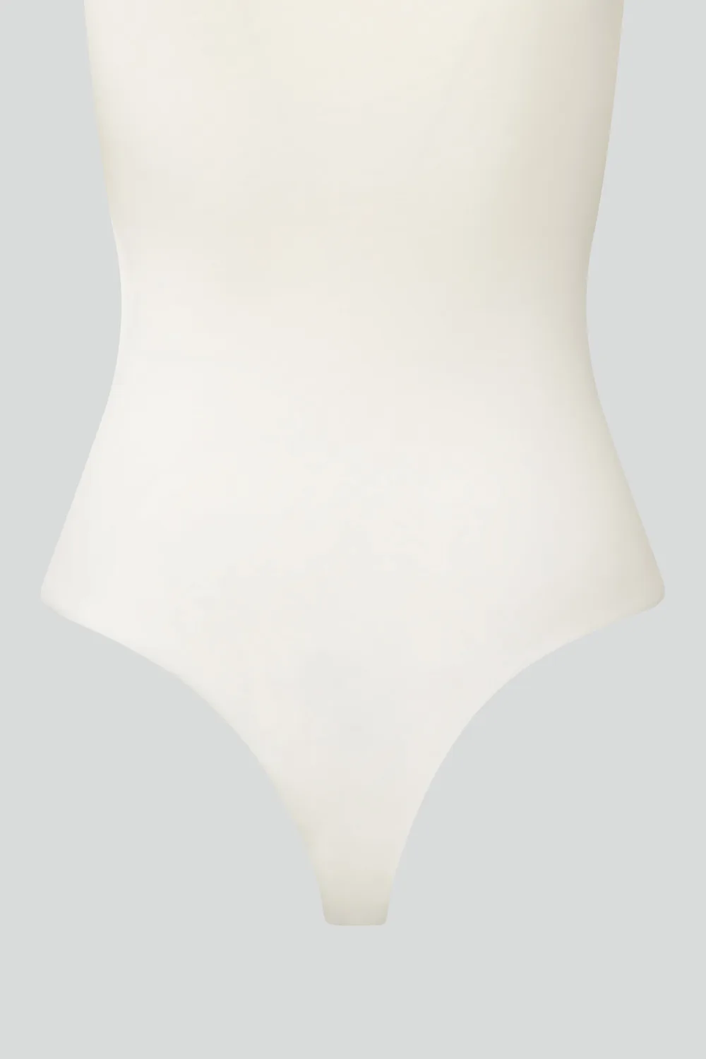 Body z dekoltem V ecru