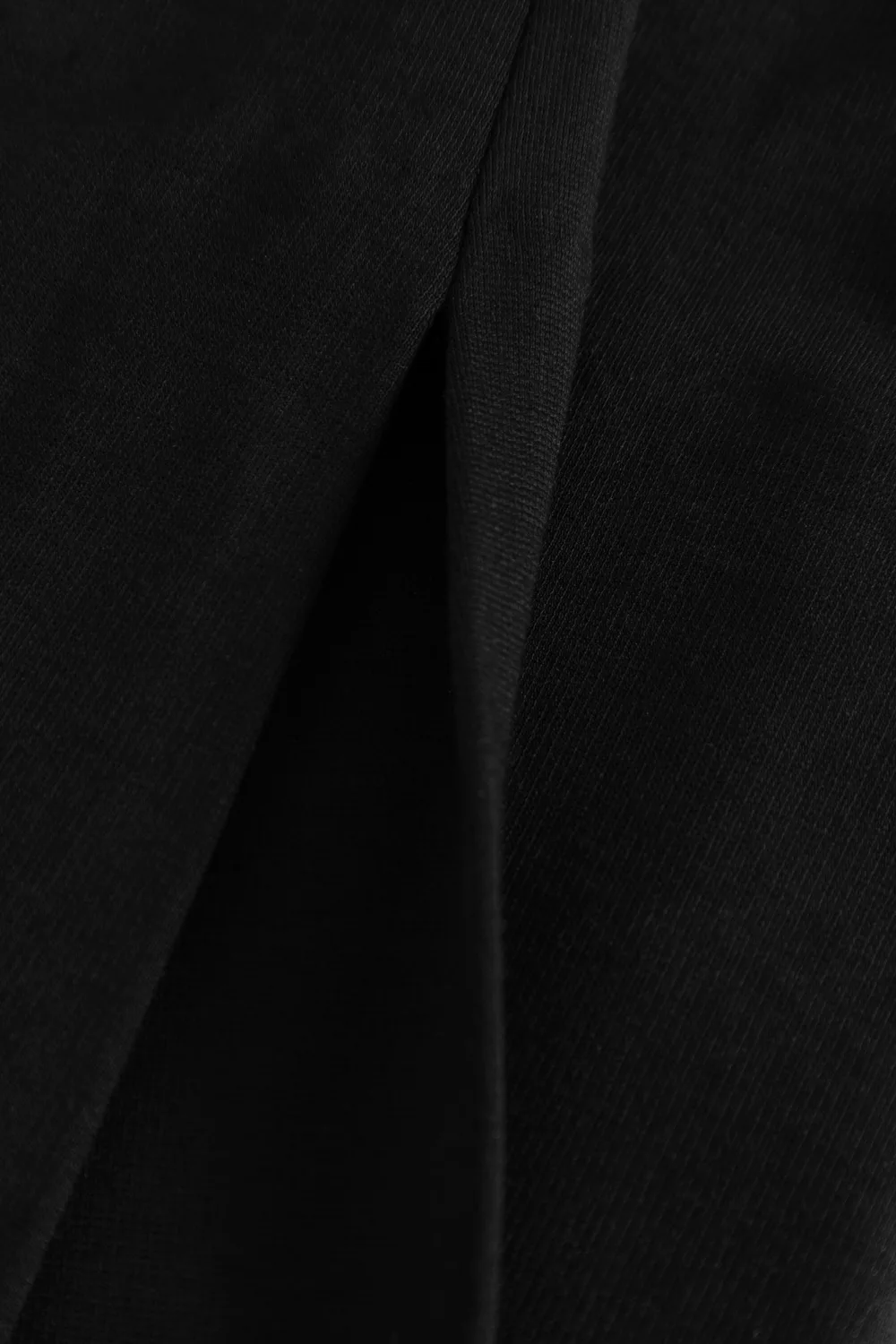 Legginsy z szeroką nogawką czarne