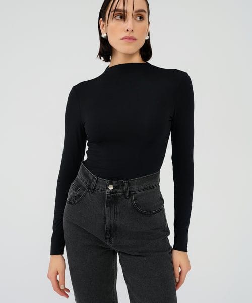 Body z mini golfem czarne